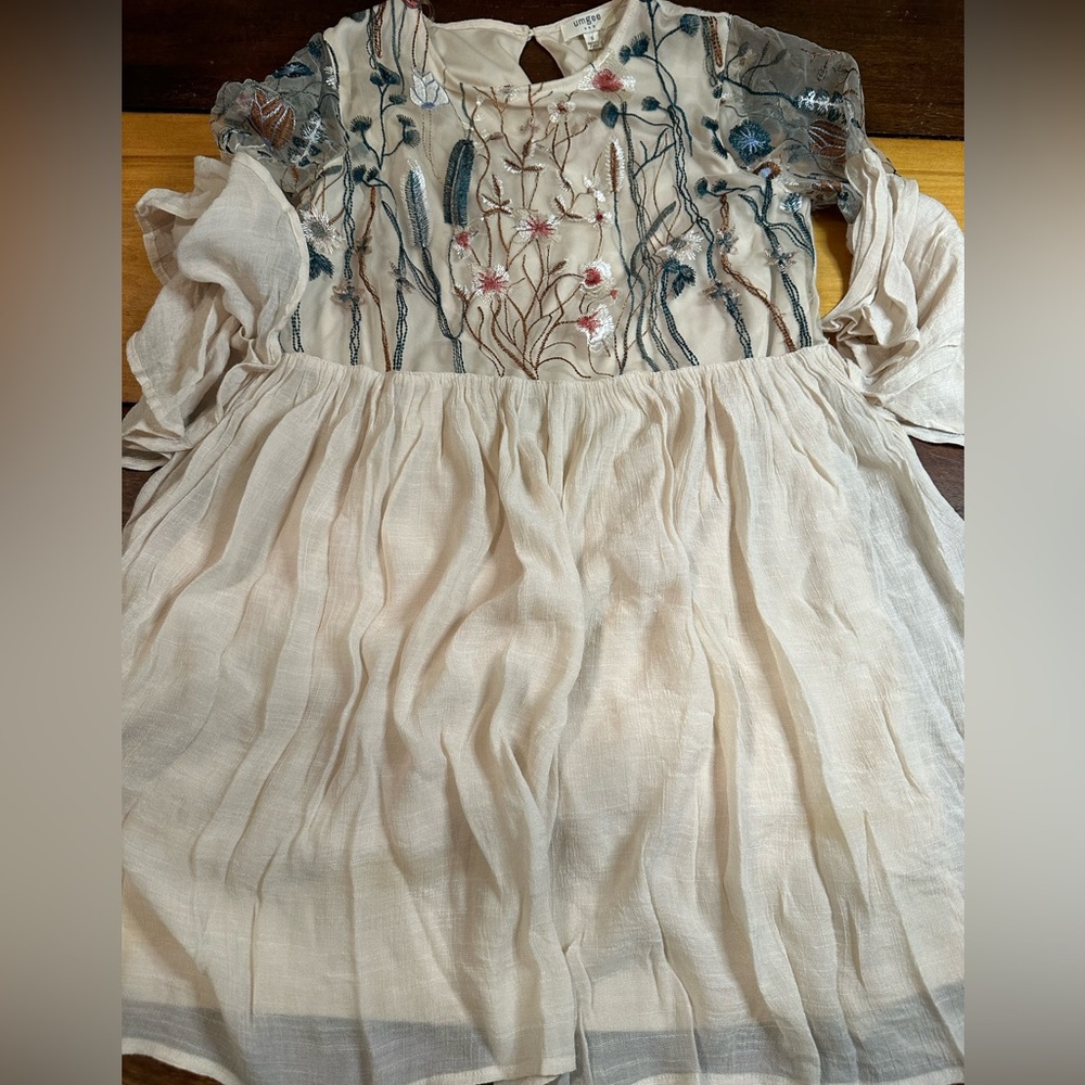 Umgee Size Small Short Length Boho Dress